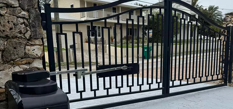 Swing Gate Opener with Keypad Converse