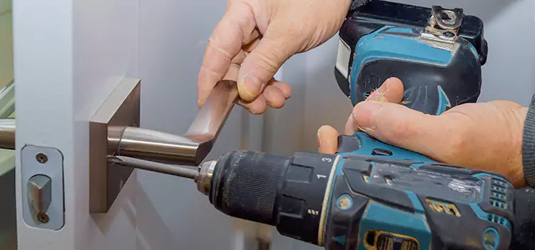 Security Door Lock Installation Converse