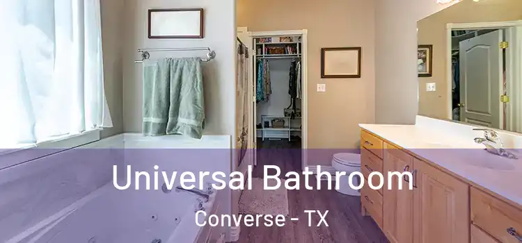  Universal Bathroom Converse - TX